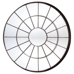 image of Gallery Battersea Circular Mirror - Bronze