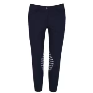 Image of Dublin Skyline Gel Knee Patch Breeches - Blue