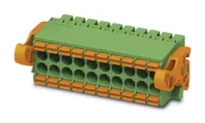 image of Phoenix Contact Dfmc 1,5/ 7-St-3,5-Lr Terminal Block, Pluggable, 7Pos, 16Awg