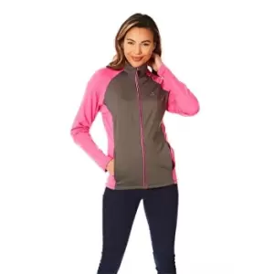 Under Par Raglan Zip Golf Top Ladies - Pink