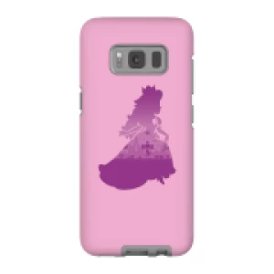 Image of Nintendo Super Mario Peach Silhouette Phone Case - Samsung S8 - Tough Case - Gloss