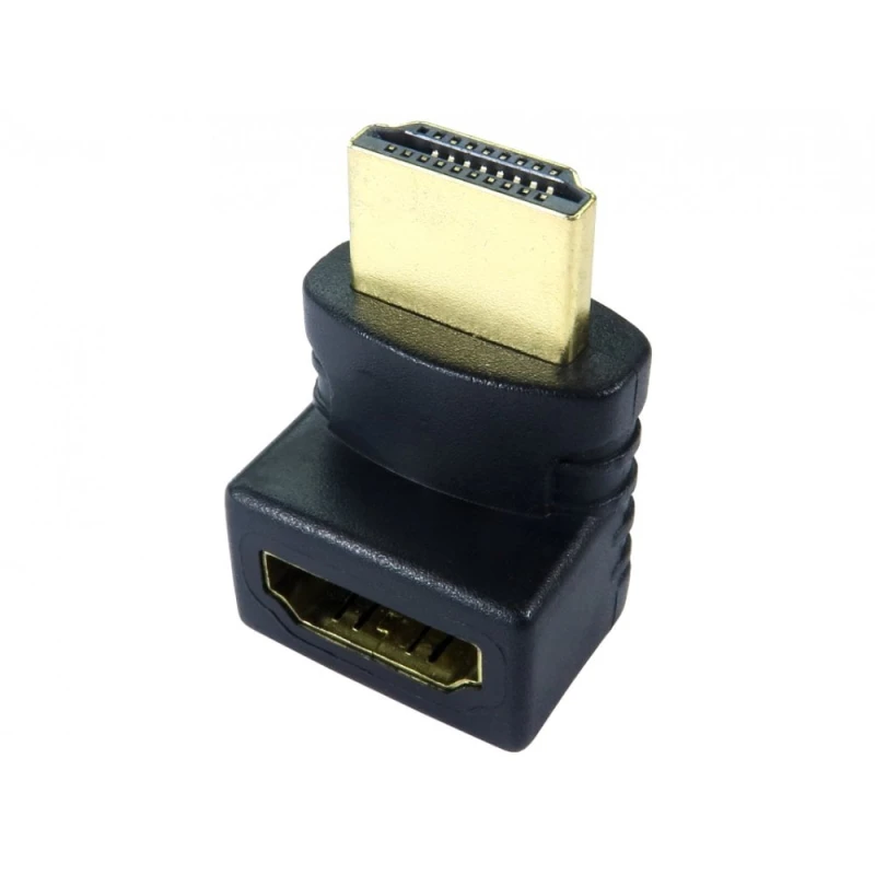 Image of Cables Direct CDL Right Angled HDMI Adap Sht 270