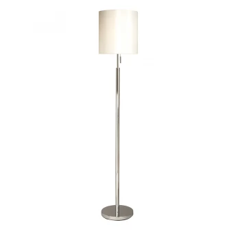 image of The Lighting and Interiors Group Manhattan Floor Lamp - Chrome