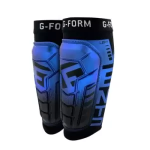 Image of G Form Pro-S Youth Vento Shin Guard - Blue
