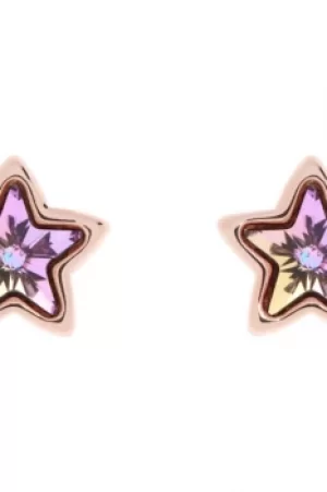 Ted Baker Ladies Rose Gold Plated Crystal Star Earrings TBJ1656-24-99