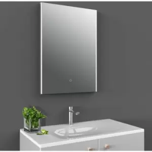 image of Led Bathroom Mirror with 21W Bulb 700mm h x 500mm w - Hudson Reed