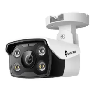 image of TP-LINK (VIGI C340 4MM) 4MP Outdoor Full-Colour Bullet Network Camera w/ 4mm Lens PoE Spotlight LEDs Smart Detection Two-Way Audio H.265+