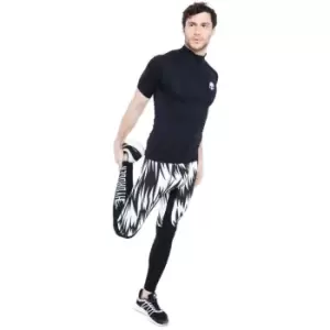 Image of Hydrogen Zip Second Skin Top Mens - Black