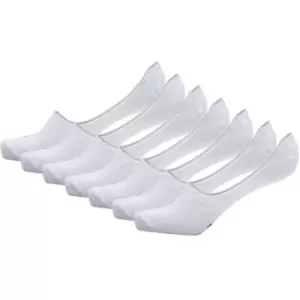 image of Hummel 6 Pack of No Show Socks - White