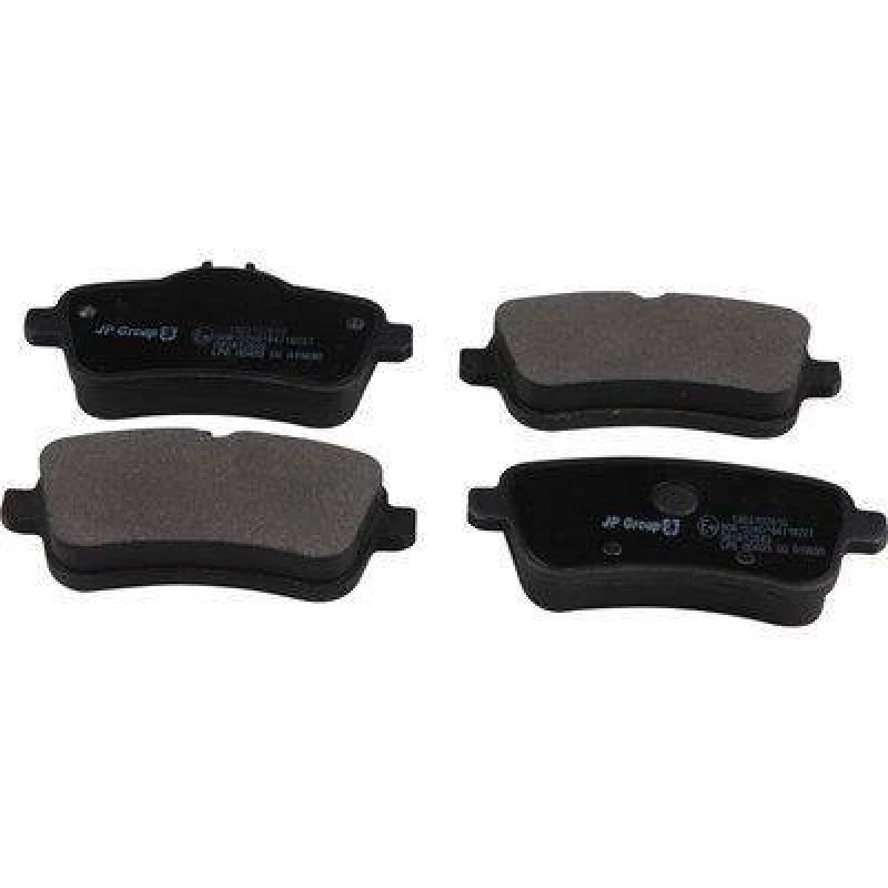 Image of JP GROUP 1363702610 Brake pad set JP Rear Axle, prepared for wear warning indicator Brake Pad Set,disc brake (402)