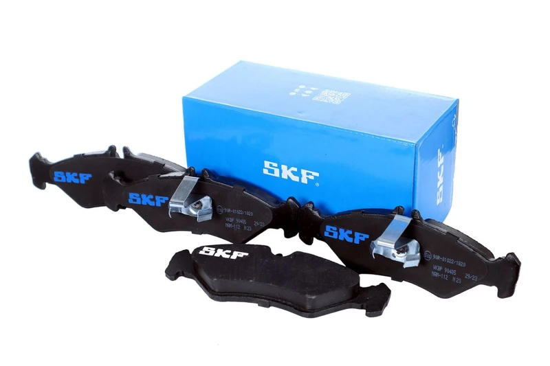 Image of SKF VKBP 90485 Brake pad set prepared for wear warning indicator Brake Pad Set,disc brake (402)