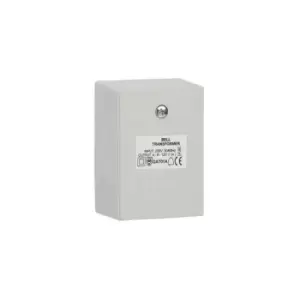 image of GreenBrook White Bell Chime Transformer 1A Input 230V Output 4/8/12V - DAT01A