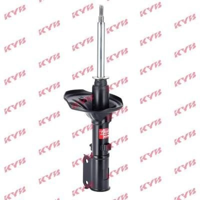 Image of KYB 334070 Shock absorber Front Axle, Gas Pressure, Twin-Tube, Suspension Strut, Top pin Shock Absorber (854)