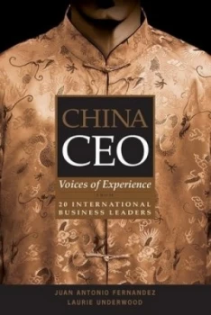 Image of China Ceo by Juan Antonio Fernandez Book