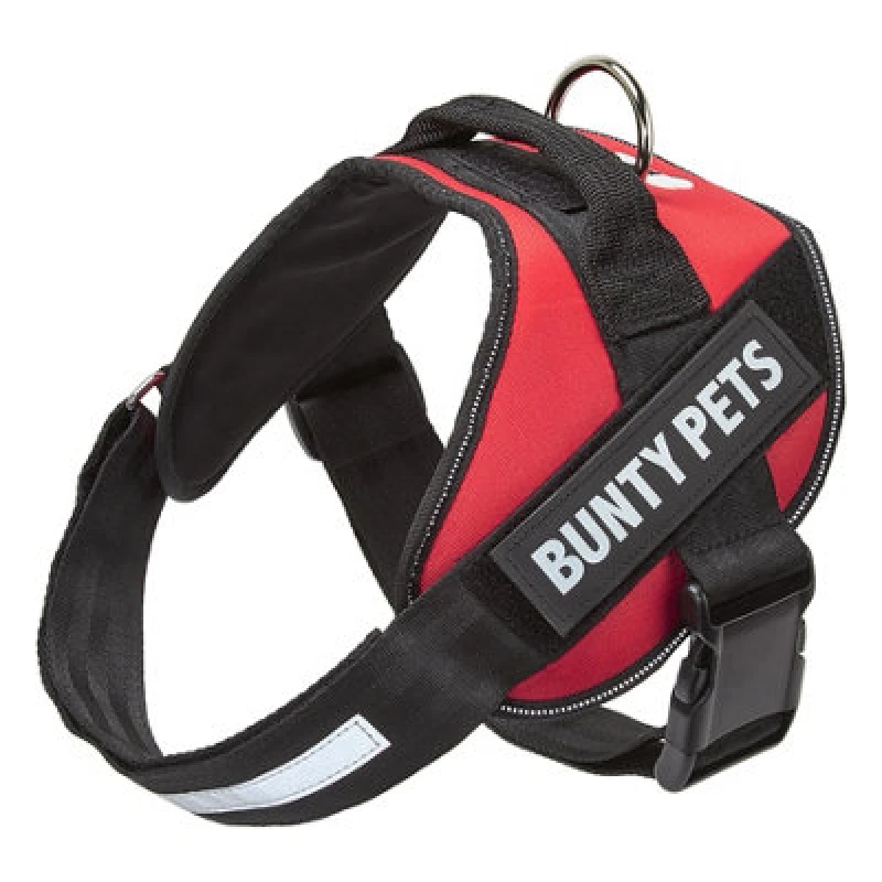 Image of Bunty Bunty Yukon Dog Harness Strong Adjustable - Red Red L