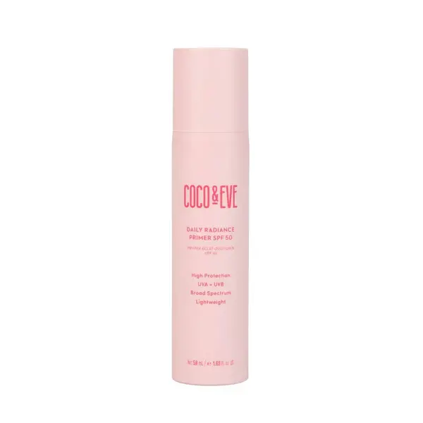 Image of Coco & Eve Daily Radiance Primer SPF 50 Sunscreen