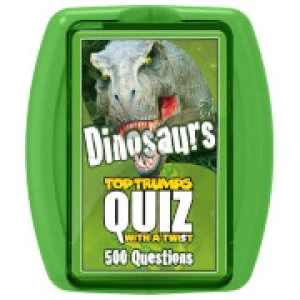 Image of Top Trumps Quiz Game - Dinosaurs Edition