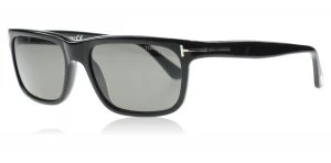 image of Tom Ford Hugh Sunglasses Black 01N Polariserade 55mm