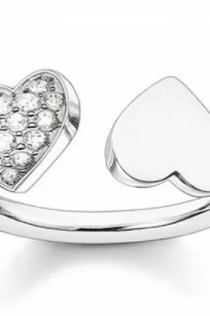 Ladies Thomas Sabo Sterling Silver Size K.5 Ring TR2082-051-14-50