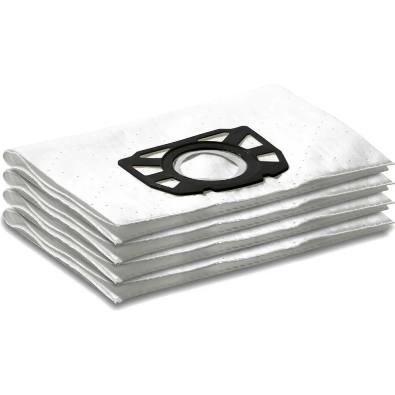 Image of Karcher Fleece Filter Dust Bags for WD 7 Vacuum Cleaners 6.904-413.0 Pack Qty: Pack of 4