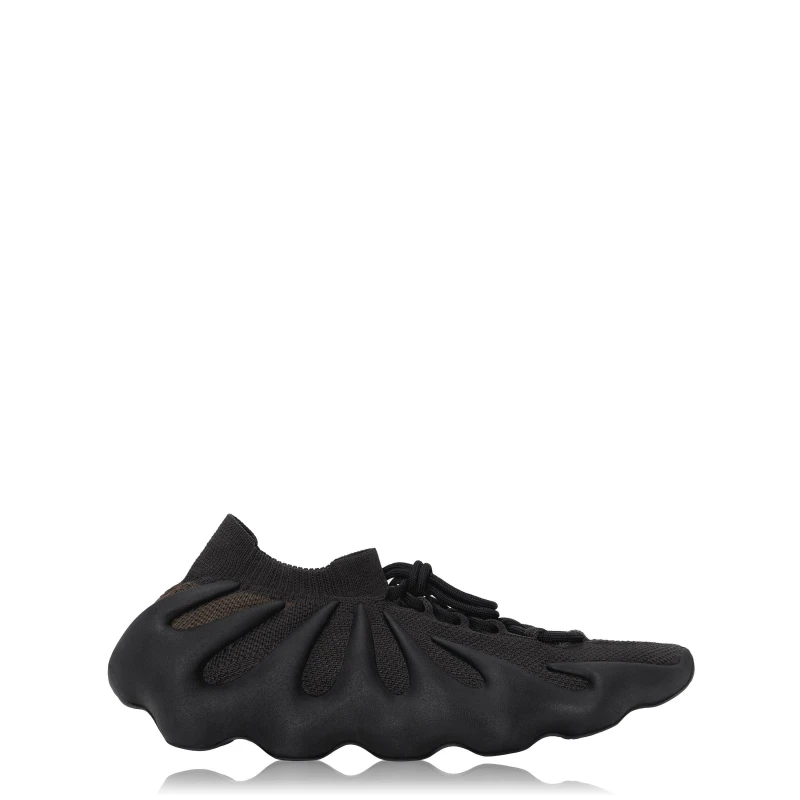 Image of Yeezy Mens 450 Dark Slate Sock-style Ankle Sneakers Dark Slate male 7.5 (41.3)