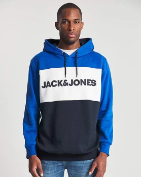 image of Jack & Jones Logo Block Sweatshirt