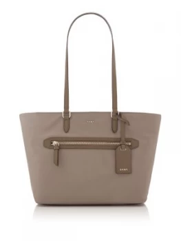 image of DKNY Casey nylon medium tote Neutral