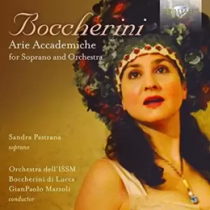 image of Boccherini Arie Accademiche for Soprano and Orchestra by Luigi Boccherini CD Album