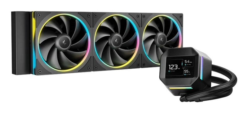 Image of DeepCool LM360 Processor Liquid cooling kit 12cm Black