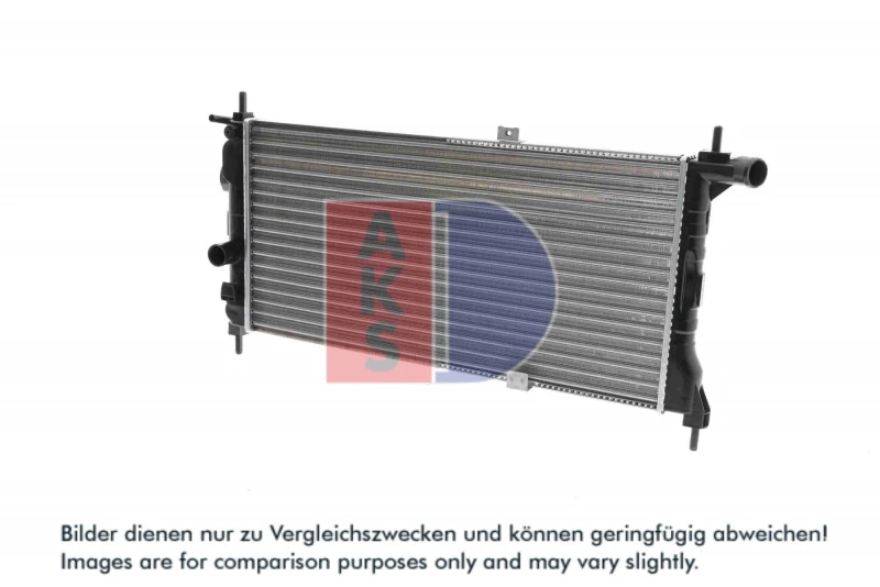 Image of AKS DASIS 150630N Engine radiator Aluminium, Mechanically jointed cooling fins Radiator,engine cooling (470)