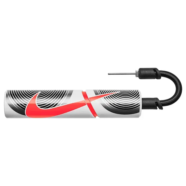 image of Nike Essential Ball Pump Intl, White/black/bright Concord/black