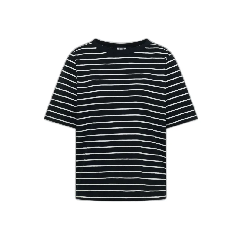 Image of cecil Woman's shirt Cecil Slubyarn Bleu Female L