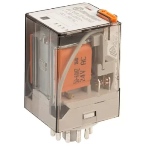 Image of Finder 60.13.8.024.0040 24V Relay (11-Pin) 3PDT AC