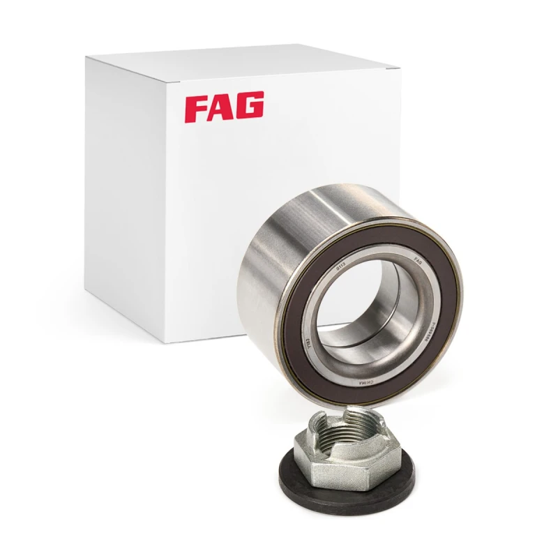 Image of FAG 713 6784 10 Wheel bearing kit Photo corresponds to scope of supply, with ABS sensor ring Wheel Bearing Kit (654)