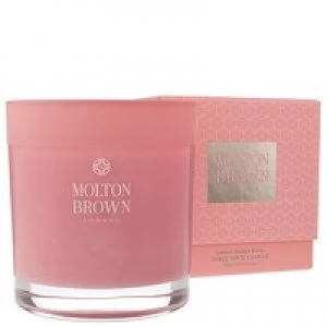 image of Molton Brown Rhubarb & Rose Scented Candle 480g