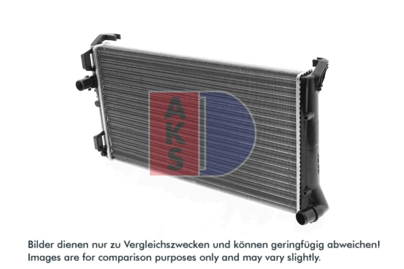 Image of AKS DASIS 080075N Engine radiator Mechanically jointed cooling fins Radiator,engine cooling (470)