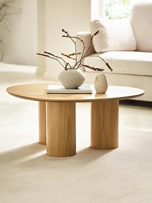 Image of Julian Bowen Anya Light Oak Coffee Table