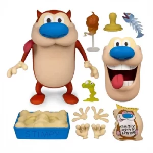 Image of The Ren & Stimpy Show Deluxe Action Figure Stimpy 18 cm