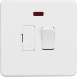 Image of MLA Knightsbridge 13A Switched Fused Spur Unit With Neon Matt White - SF6300NMW