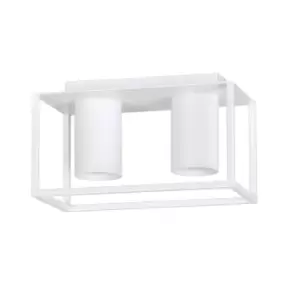 Image of Tiper White Surface Mounted Downlight 2x GU10