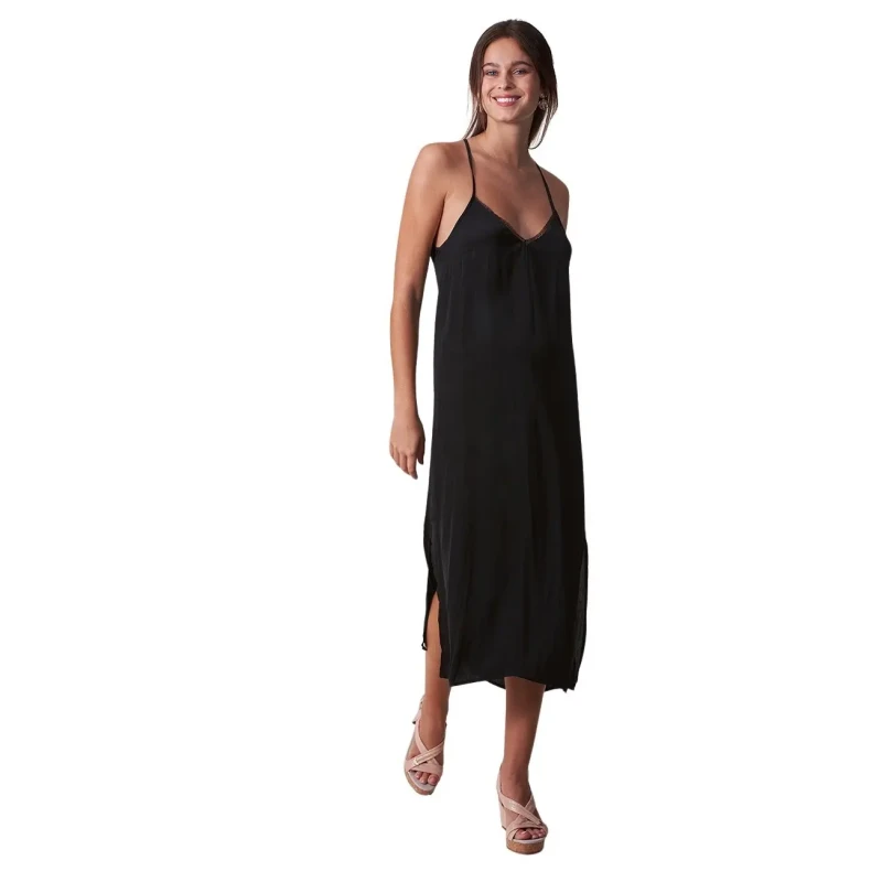 Image of Les Petites Bombes Womens dress Les Petites Bombes Fantine Noir Female M