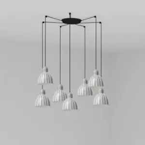 image of Venice 7 Light Stripes Pendant Lamp