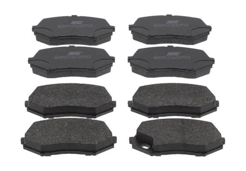 Image of JURID 573662J Brake pad set not prepared for wear warning indicator Brake Pad Set,disc brake (402)
