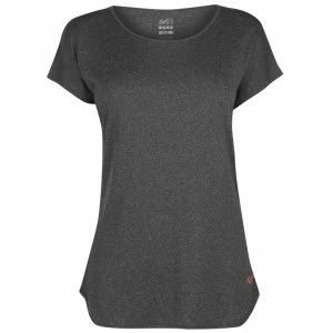 image of Millet Manicouagan T Shirt Ladies - Heather Black