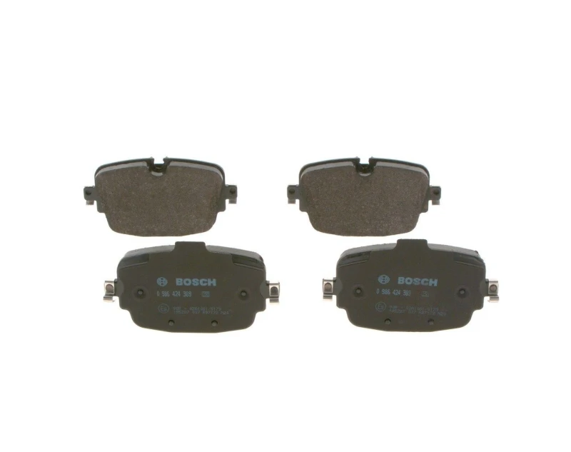 Image of Bosch 0 986 424 389 Brake pad set Low-Metallic Brake Pad Set,disc brake (402)