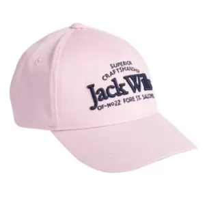 image of Jack Wills Kids Script Bucket Hat - Pink