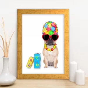 Image of AC11717947961 Multicolor Decorative Framed MDF Painting