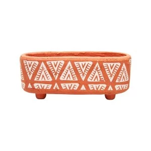 Image of Sass & Belle Terracotta Trough Planter