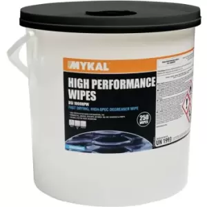 image of Mykal 68251 Mykal High Performance Wipes (Pk-250)