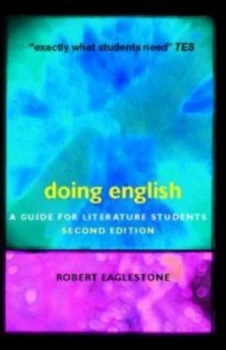 Image of Doing English by Robert Eaglestone Paperback